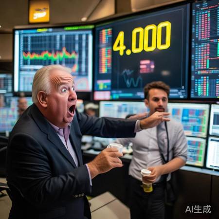 “意外成真，黄金涨4000美元