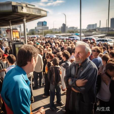 壮观围观引担忧