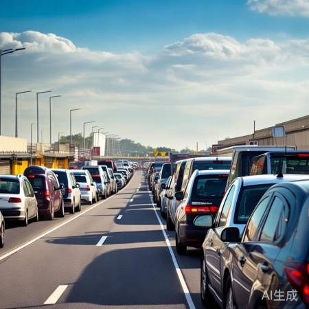 高速拥堵，经济快速发展带来的挑