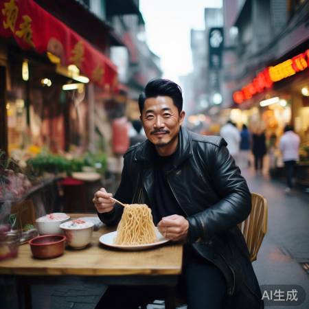 谢霆锋吃面引发热议