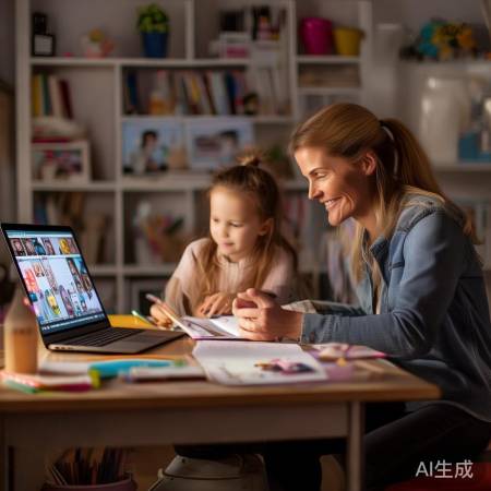 妈妈陪娃写作业走红
