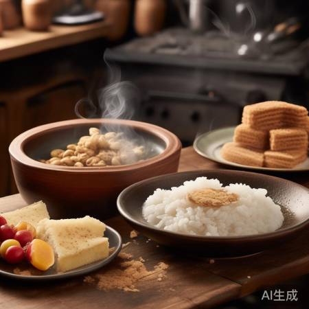 细糠美食多，粥饼蛋糕香