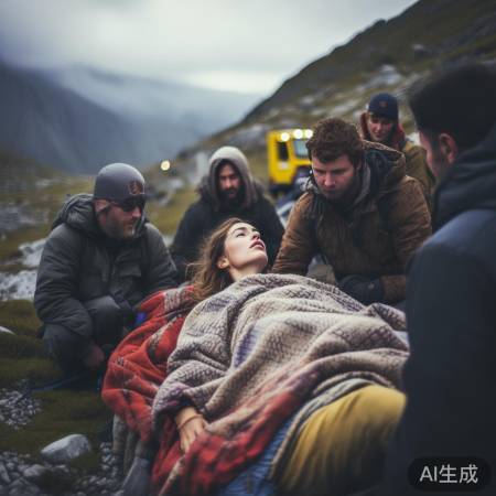 小丽险情，驴友紧急救助