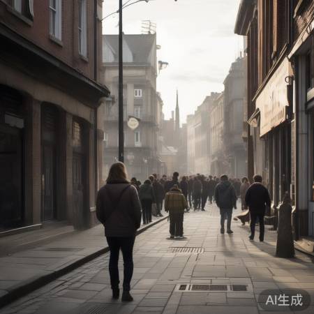 真相揭秘：排队照片被夸大