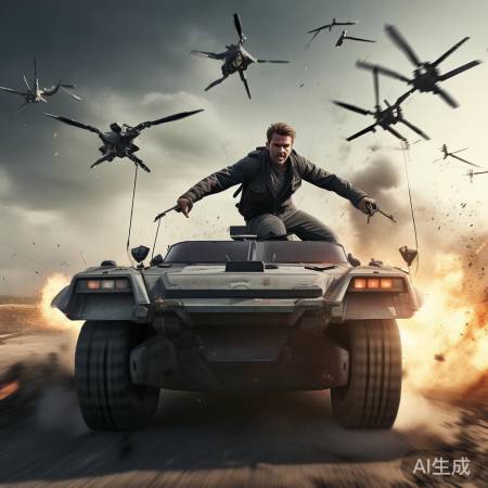 英勇阿列击敌无人机