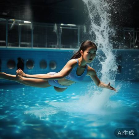 全红婵：水中精灵，金牌热门