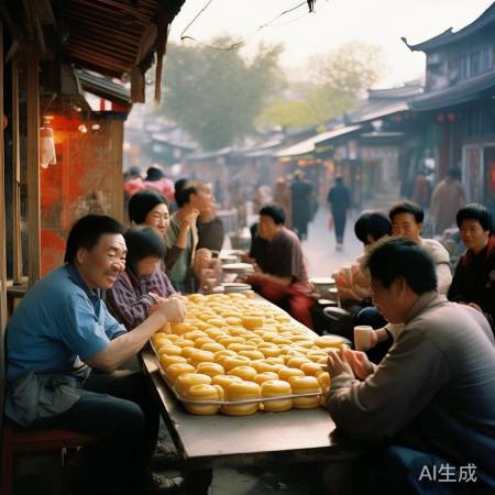 成都李大爷蛋烘糕，悠闲清晨味