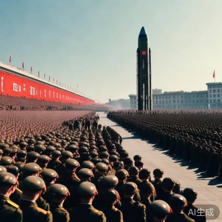 朝鲜阅兵式展示新型洲际弹道导弹数量创新高