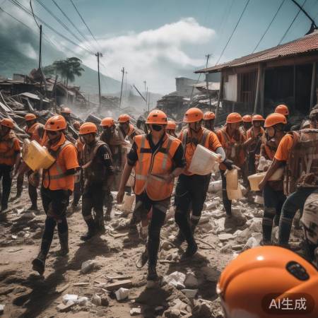 菲律宾强震突发：天花板坠落 民众紧急避险现场直击