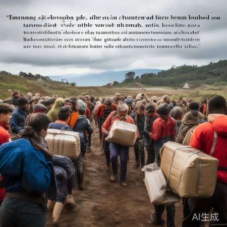 志愿者救援，共抗灾害