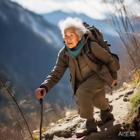 李奶奶的爬山技巧：选鞋、用杖、