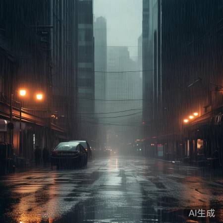 城市积水，出行受阻