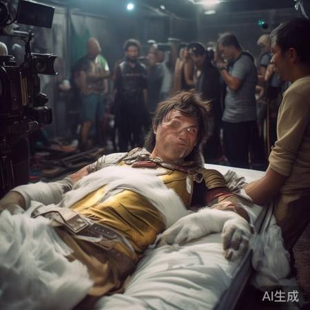 辛杰受伤仍笑慰众人