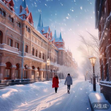 哈尔滨雪景美食多