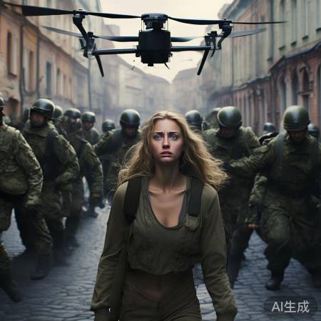 俄媒曝光：无人机助女子逃脱乌士兵欲施暴事件