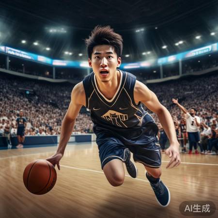 杨瀚森拼搏出色，期待继续惊艳