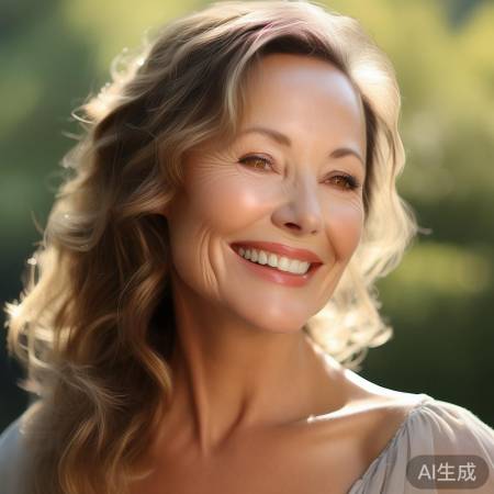 冻龄女神，美丽幸福！