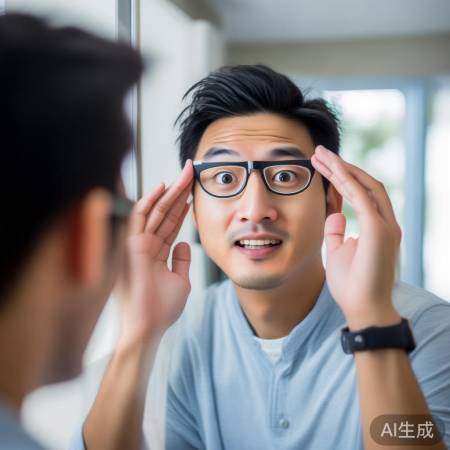 男子摘镜生活后视力大逆袭，揭秘视力恢复的秘密