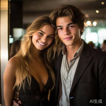 赌王小女儿何超欣与王俊凯同框，亲密互动引关注