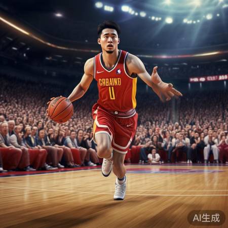 杨瀚森NBA首秀精彩瞬间，陪你一起见证成长！