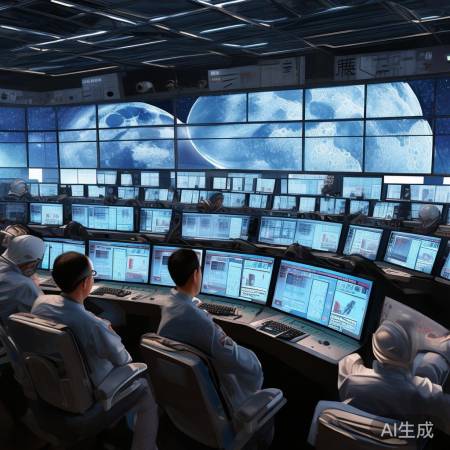 “探月辉煌，感谢科研”