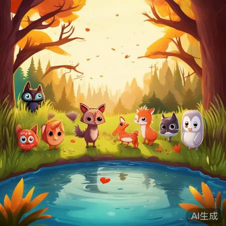 故事启示：友谊无价，爱暖世界