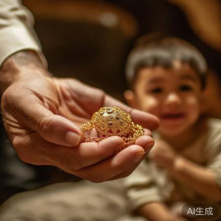 陈伟霆儿子足金首饰价值揭秘：英皇老板豪掷数十万！