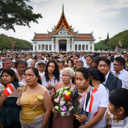 泰国诗丽吉太后离世，精神永存。