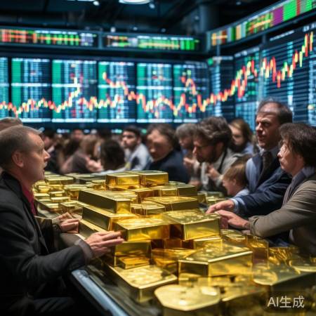 股市波动，黄金受关注