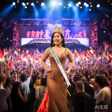 山东女孩赵娜荣获环球小姐中国总冠军，魅力闪耀全球舞台