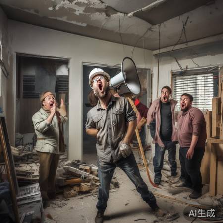 装修噪音，邻居头疼