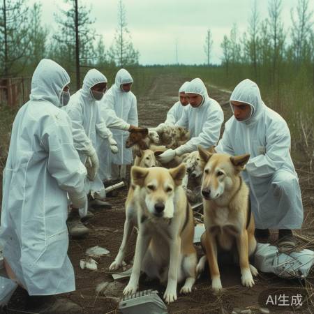 切尔诺贝利狗狗揭示辐射影响