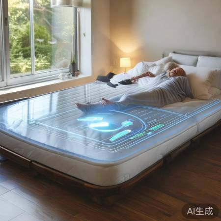 智慧养老，智能床垫监控睡眠