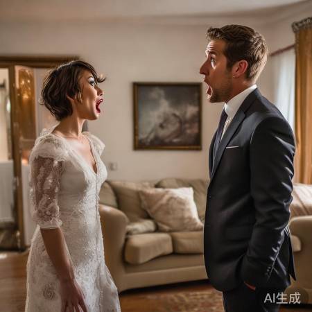 女友订婚当天惊艳全场，男友却没认出美艳女友！