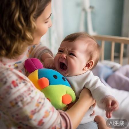 萌娃高招：巧妙将哭声调至静音，爸爸睡得香