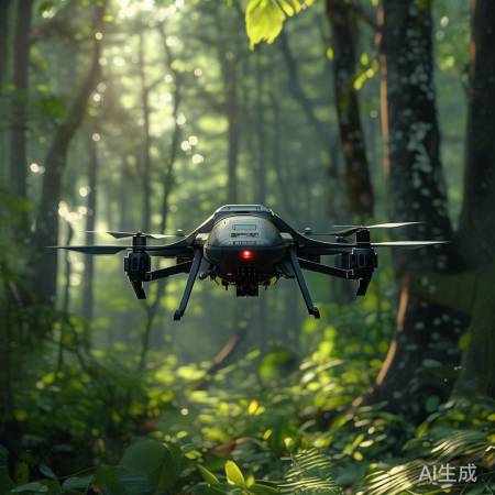 无人机隐蔽执行任务