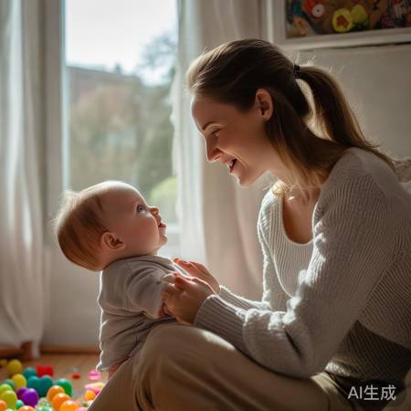 宝宝学会喊妈妈，妈妈陪伴很重要