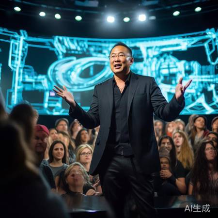 黄仁勋激情演讲科技前沿