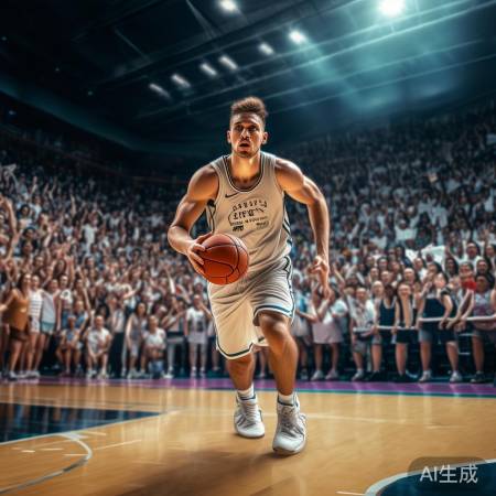 文班亚马人气飙升，球场小巨人