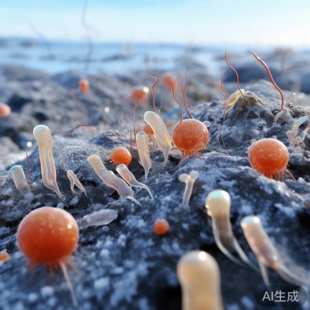 南极极端环境中的微生物冒险家