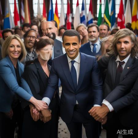 团结弃私利，共谋全球益