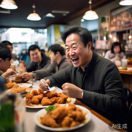 黄仁勋炸鸡宴引爆韩股，餐饮巨头股价飙升背后的秘密