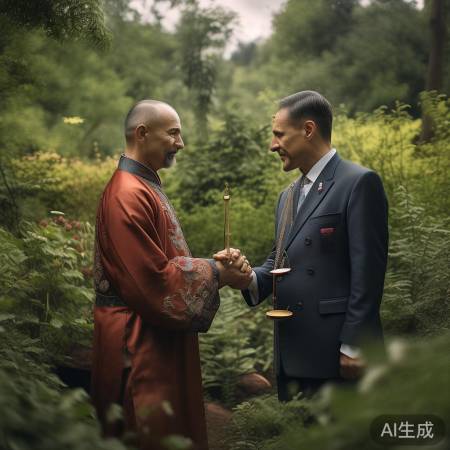 中俄友谊，互相尊重