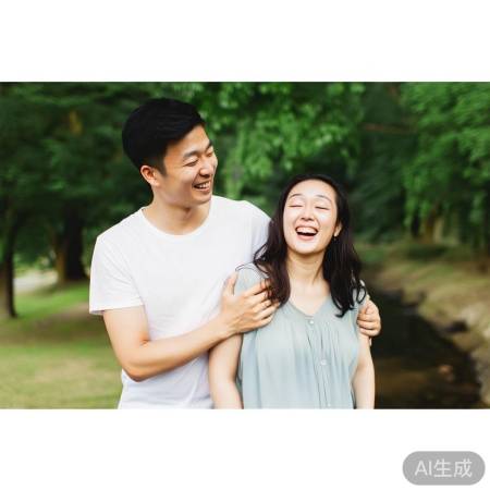 甜蜜情侣，幸福长久