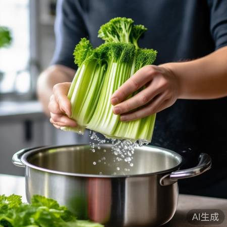 焯水降低草酸，适量即可