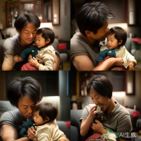 奶爸杨幂温馨喂食父女情深