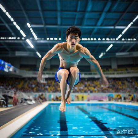 王宗源全运会男子1米板折桂：跳水赛场再创辉煌