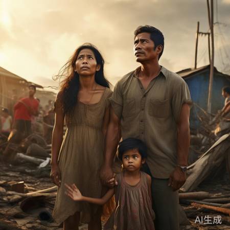 菲律宾人民坚韧面对灾难