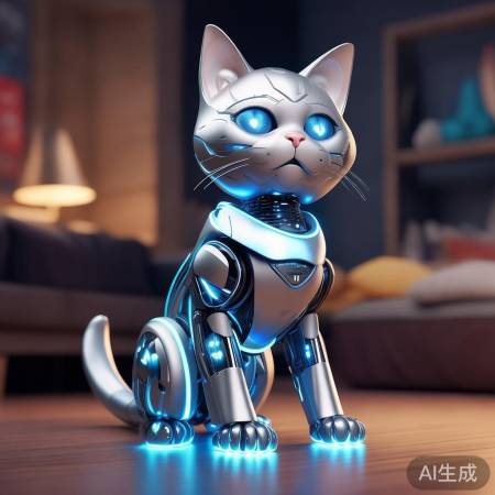 机器人猫：上万价，陪伴神器