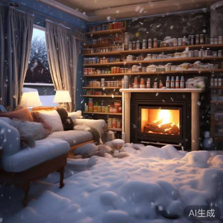 “暴雪防寒，关窗备食”